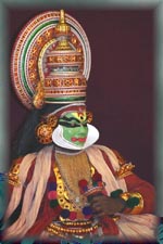 Kathakali dancer: Fort Cochin