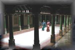 Palace courtyard: Chettinad 